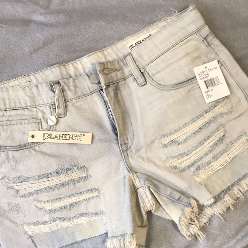 Blank NYC denim shorts